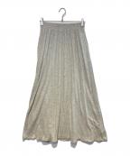 SLOBE IENAスローブ イエナ）の古着「リラックスジャージーイージースカート」｜グレー