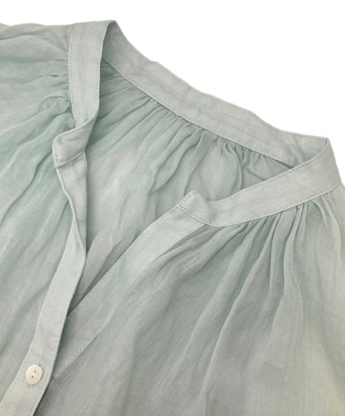 SLOBE IENA（スローブ イエナ）SLOBE IENA (スローブ イエナ) ラミースキッパーシャツ ミントグリーン サイズ:Freeの古着・服飾アイテム