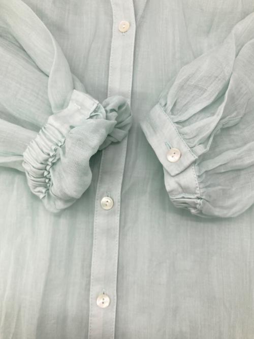 SLOBE IENA（スローブ イエナ）SLOBE IENA (スローブ イエナ) ラミースキッパーシャツ ミントグリーン サイズ:Freeの古着・服飾アイテム