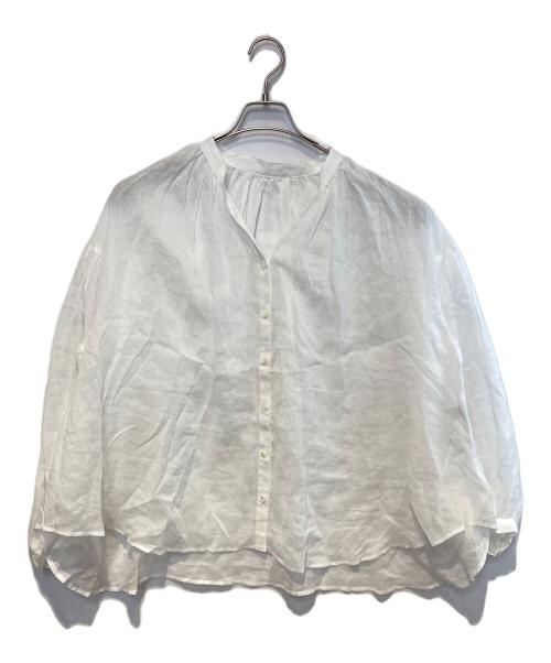 SLOBE IENA（スローブ イエナ）SLOBE IENA (スローブ イエナ) ラミースキッパーシャツ ホワイト サイズ:Freeの古着・服飾アイテム