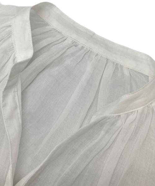 SLOBE IENA（スローブ イエナ）SLOBE IENA (スローブ イエナ) ラミースキッパーシャツ ホワイト サイズ:Freeの古着・服飾アイテム