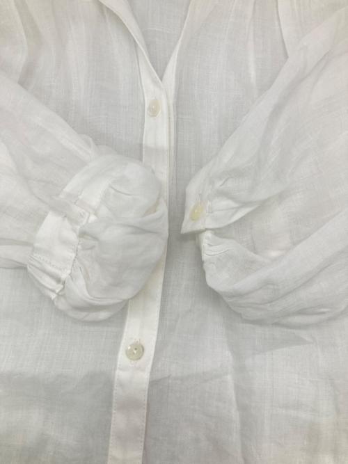 SLOBE IENA（スローブ イエナ）SLOBE IENA (スローブ イエナ) ラミースキッパーシャツ ホワイト サイズ:Freeの古着・服飾アイテム