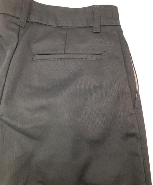 SLOBE IENA（スローブ イエナ）SLOBE IENA (スローブ イエナ) チノタックワイドパンツ ブラック サイズ:38の古着・服飾アイテム