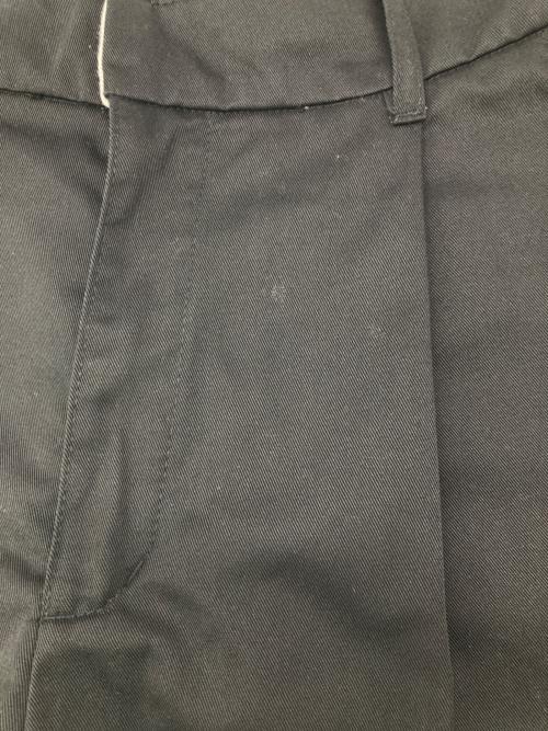 SLOBE IENA（スローブ イエナ）SLOBE IENA (スローブ イエナ) チノタックワイドパンツ ブラック サイズ:38の古着・服飾アイテム