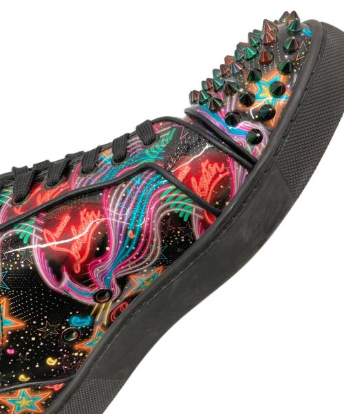 Christian Louboutin（クリスチャン・ルブタン）Christian Louboutin (クリスチャン・ルブタン) louis junior spikes ブラック サイズ:40 1/2の古着・服飾アイテム
