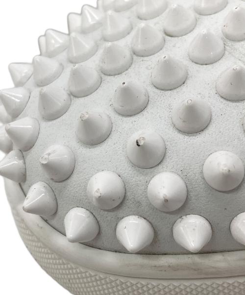 Christian Louboutin（クリスチャン・ルブタン）Christian Louboutin (クリスチャン・ルブタン) スタッズハイカットスニーカー ホワイト サイズ:39（24cm相当）の古着・服飾アイテム