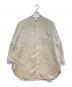 KAGURE（カグレ）の古着「リネンチュニックシャツ」｜ベージュ