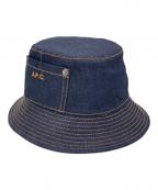 A.P.C.アーペーセー）の古着「ボブバケットハット」｜インディゴ