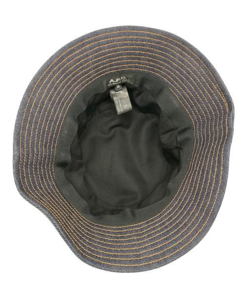 A.P.C.（アーペーセー）A.P.C. (アーペーセー) ボブバケットハット インディゴ サイズ:58の古着・服飾アイテム