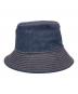 A.P.C. (アーペーセー) ボブバケットハット インディゴ サイズ:58：7000円