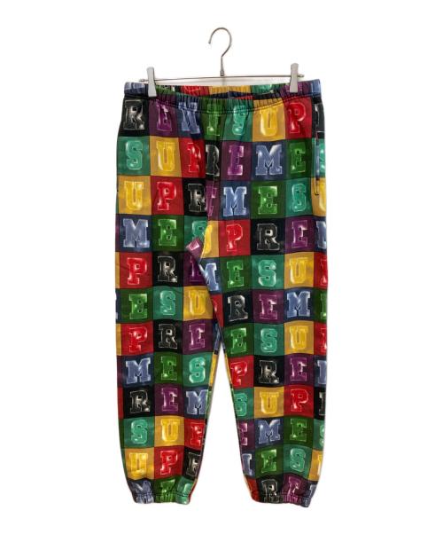 SUPREME（シュプリーム）SUPREME (シュプリーム) Blocks Sweatpants マルチカラー サイズ:Mの古着・服飾アイテム