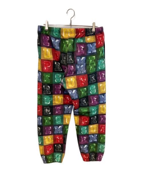 SUPREME（シュプリーム）SUPREME (シュプリーム) Blocks Sweatpants マルチカラー サイズ:Mの古着・服飾アイテム