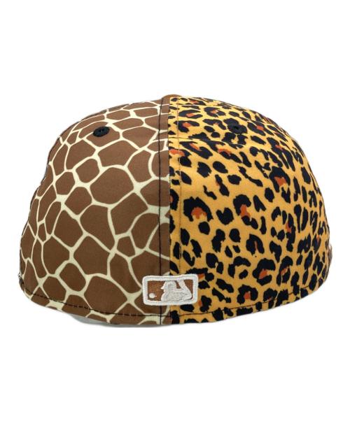 New Era（ニューエラ）New Era (ニューエラ) ATMOS (アトモス) 59Fifty PHILLIES MIXED ANIMAL MULTI ベージュ サイズ:7 1/2（59.6cm）の古着・服飾アイテム