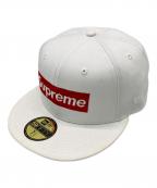 SUPREME×New Eraシュプリーム×ニューエラ）の古着「Money Box Logo New Era」｜ホワイト