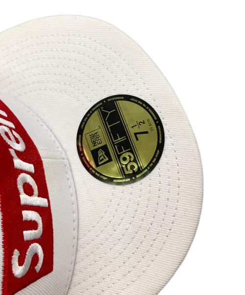 SUPREME（シュプリーム）SUPREME (シュプリーム) New Era (ニューエラ) Money Box Logo New Era ホワイト サイズ:7 1/2（59.6cm）の古着・服飾アイテム
