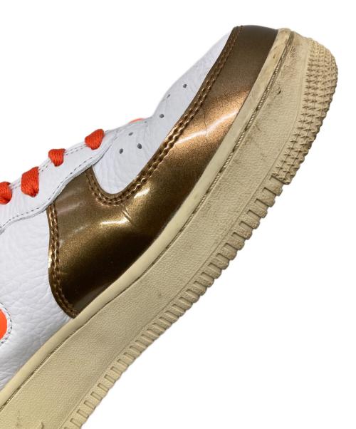 NIKE（ナイキ）NIKE (ナイキ) Air Force 1 Mid QS ホワイト×ブラウン サイズ:US9の古着・服飾アイテム