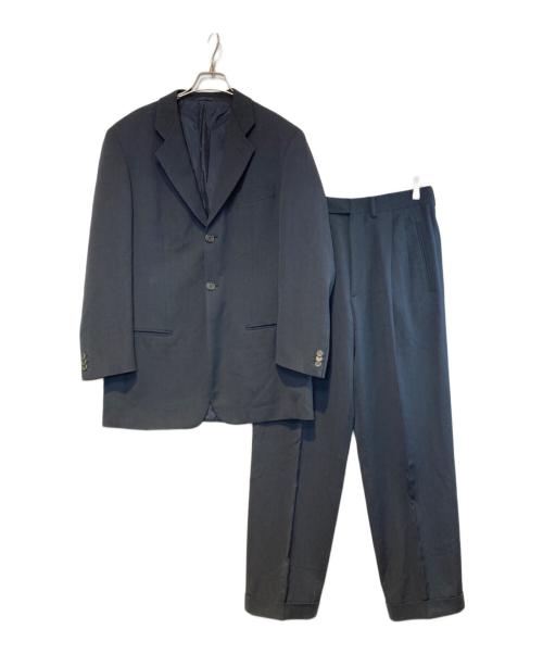 GIORGIO ARMANI（ジョルジョアルマーニ）GIORGIO ARMANI (ジョルジョアルマーニ) セットアップジャケット ネイビー サイズ:46の古着・服飾アイテム