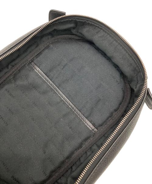 GIORGIO ARMANI（ジョルジョアルマーニ）GIORGIO ARMANI (ジョルジョアルマーニ) ボディバッグ ブラックの古着・服飾アイテム