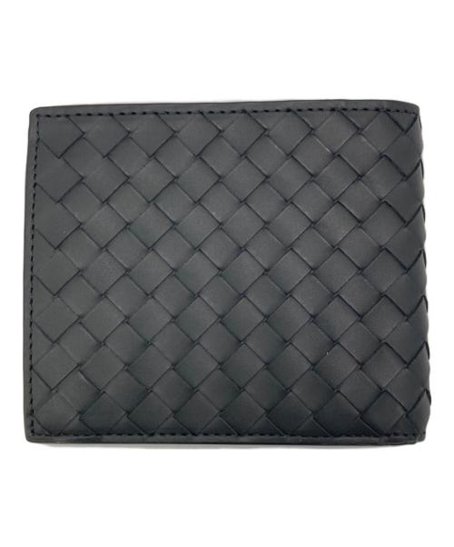 BOTTEGA VENETA（ボッテガベネタ）BOTTEGA VENETA (ボッテガベネタ) イントレチャート二つ折り財布の古着・服飾アイテム