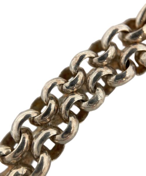 GUCCI（グッチ）GUCCI (グッチ) シルバープレートチェーンブレスレットの古着・服飾アイテム