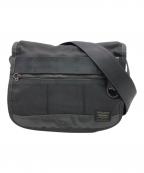 PORTERポーター）の古着「HEAT ショルダーバッグ」｜ブラック