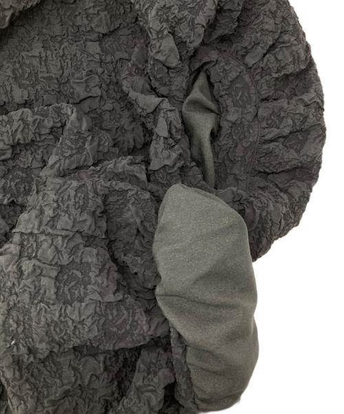 Adam et Rope（アダム エ ロペ）Adam et Rope (アダム エ ロペ) ジャカードパイピングブラウス ブラック サイズ:FREEの古着・服飾アイテム