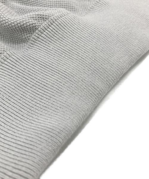 crepuscule（クレプスキュール）crepuscule (クレプスキュール) Moss Stitch Skipper グレー サイズ:2の古着・服飾アイテム