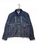 Diaspora Skateboardsディアスポラスケートボードズ）の古着「Trucker Blouson」｜ブルー