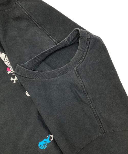stussy（ステューシー）stussy (ステューシー) ロゴプリントTシャツ ブラック サイズ:Lの古着・服飾アイテム
