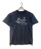 stussyステューシー）の古着「プリントTシャツ」｜ブラック