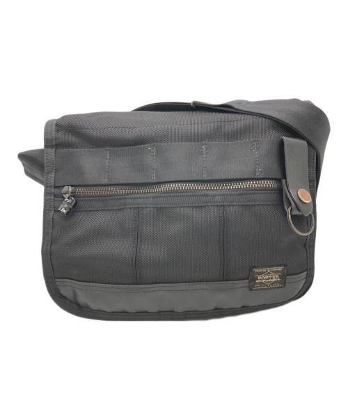 PORTER（ポーター）PORTER (ポーター) HEAT ショルダーバッグ ブラックの古着・服飾アイテム