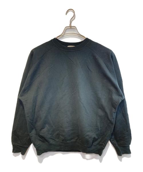 AURALEE（オーラリー）AURALEE (オーラリー) SUPER SOFT SWEAT BIG P/O ブラック サイズ:3の古着・服飾アイテム