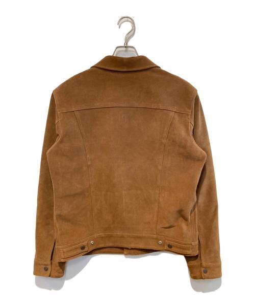 LEVI'S（リーバイス）LEVI'S (リーバイス) JOURNAL STANDARD (ジャーナルスタンダード) 別注TYPEⅢスウェードトラッカージャケット ブラウン サイズ:Mの古着・服飾アイテム