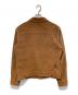 LEVI'S (リーバイス) JOURNAL STANDARD (ジャーナルスタンダード) 別注TYPEⅢスウェードトラッカージャケット ブラウン サイズ:M：40000円