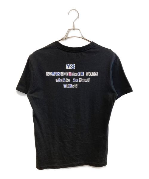 Y-3（ワイスリー）Y-3 (ワイスリー) プリントTシャツ ブラック サイズ:Lの古着・服飾アイテム
