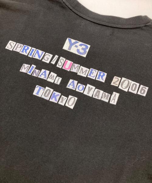 Y-3（ワイスリー）Y-3 (ワイスリー) プリントTシャツ ブラック サイズ:Lの古着・服飾アイテム