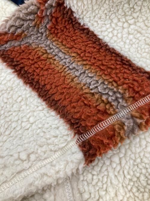 PENDLETON（ペンドルトン）PENDLETON (ペンドルトン) フリースジャケット ホワイト サイズ:Mの古着・服飾アイテム