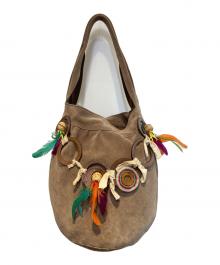 MARNI（マルニ）の古着「スウェードワンショルダーバッグ」｜ブラウン