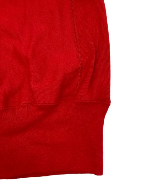 Champion REVERSE WEAVE（チャンピオン リバース ウィーブ）Champion REVERSE WEAVE (チャンピオン リバース ウィーブ) カレッジプリントスウェット レッド サイズ:L 未使用品の古着・服飾アイテム