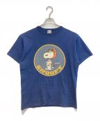 BUZZ RICKSON'S×PEANUTSバズリクソンズ×ピーナッツ）の古着「プリントカットソー」｜ネイビー