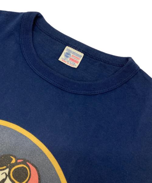 BUZZ RICKSON'S（バズリクソンズ）BUZZ RICKSON'S (バズリクソンズ) PEANUTS (ピーナッツ) プリントカットソー ネイビー サイズ:XLの古着・服飾アイテム