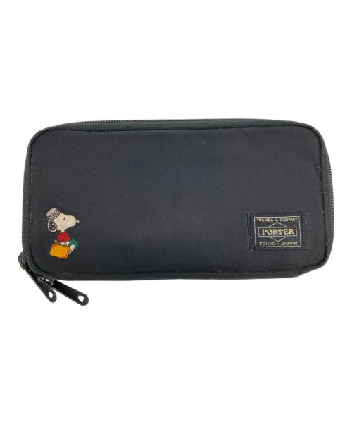 PORTER（ポーター）PORTER (ポーター) JOE PORTER  LONG WALLET ブラックの古着・服飾アイテム