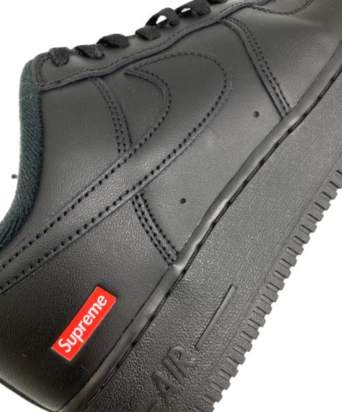NIKE（ナイキ）NIKE (ナイキ) SUPREME (シュプリーム) AIR FORCE1 LOW ブラック サイズ:US9の古着・服飾アイテム