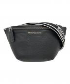 MICHAEL KORSマイケル・コース）の古着「スモールレザースリングバッグ」｜ブラック