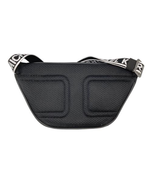 MICHAEL KORS（マイケル・コース）MICHAEL KORS (マイケルコース) スモールレザースリングバッグ ブラックの古着・服飾アイテム