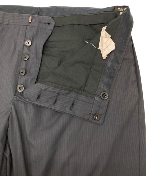 MIU MIU（ミュウミュウ）MIU MIU (ミュウミュウ) セットアップスーツ ネイビー サイズ:50の古着・服飾アイテム