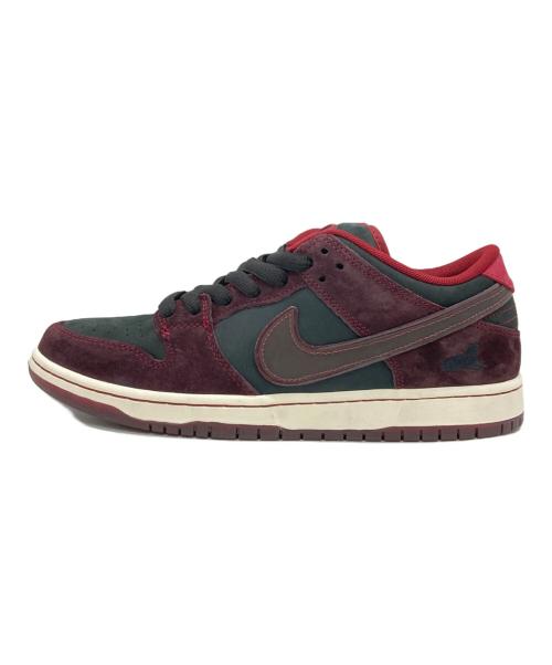 NIKE SB（ナイキエスビー）NIKE SB (ナイキエスビー) RIOT SKATESHOP (ライオットスケートショップ) Dunk Low Pro レッド サイズ:27.5cmの古着・服飾アイテム