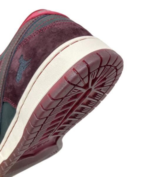 NIKE SB（ナイキエスビー）NIKE SB (ナイキエスビー) RIOT SKATESHOP (ライオットスケートショップ) Dunk Low Pro レッド サイズ:27.5cmの古着・服飾アイテム