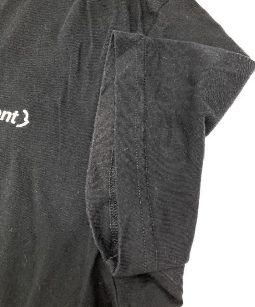 MONCLER（モンクレール）MONCLER (モンクレール) FRAGMENT (フラッグメント) Maglia T-Shirt ブラック サイズ:Sの古着・服飾アイテム