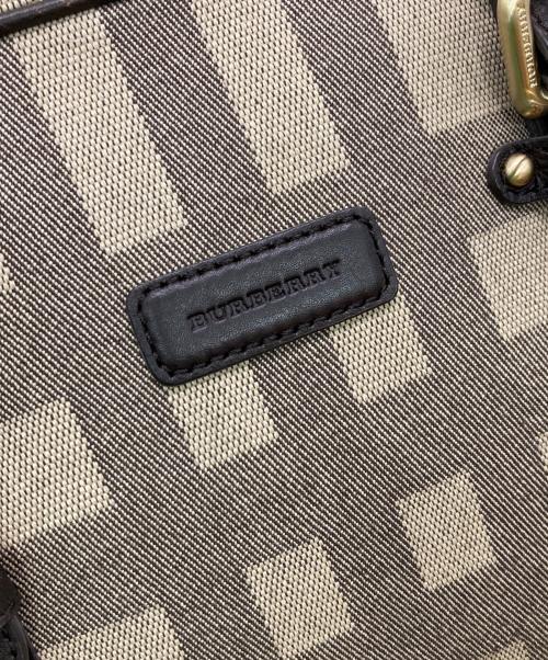 BURBERRY（バーバリー）BURBERRY (バーバリー) ノバチェックミニボストンバッグ ベージュの古着・服飾アイテム